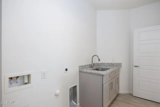 a view of room that has a white stove