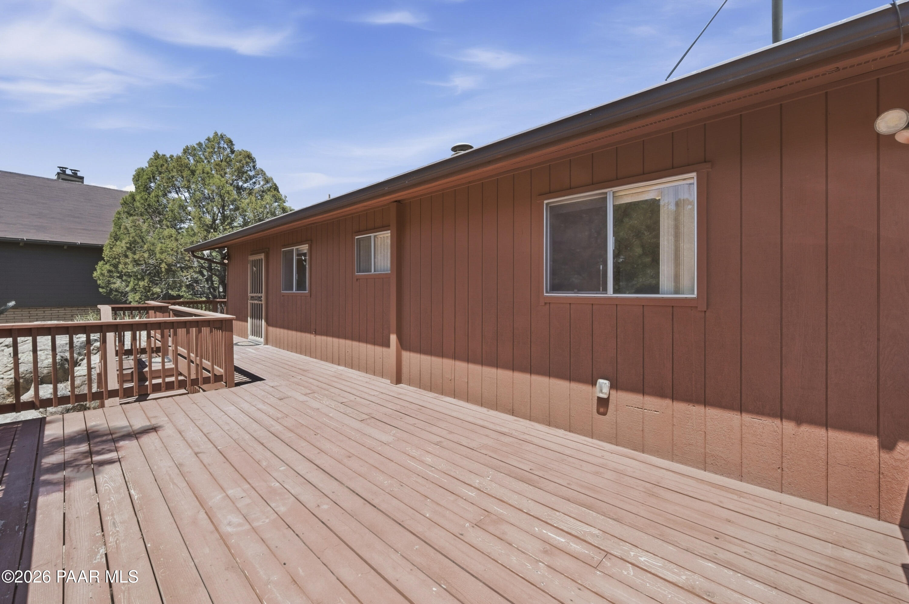 1775 Grandview Road Prescott, AZ 86305 - Photo 32 of 42 a balcony view with hardwood floor and balcony