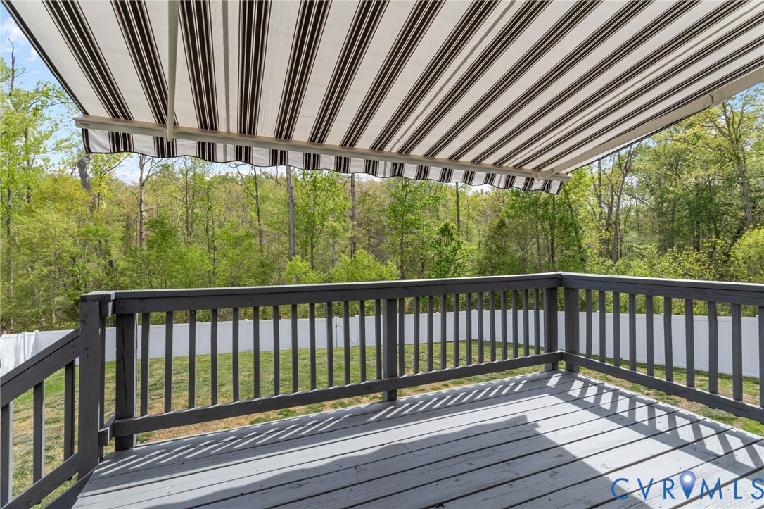 4237 Wells Ridge Court Chester, VA 23831 - Photo 33 of 47 a view of balcony with wooden floor