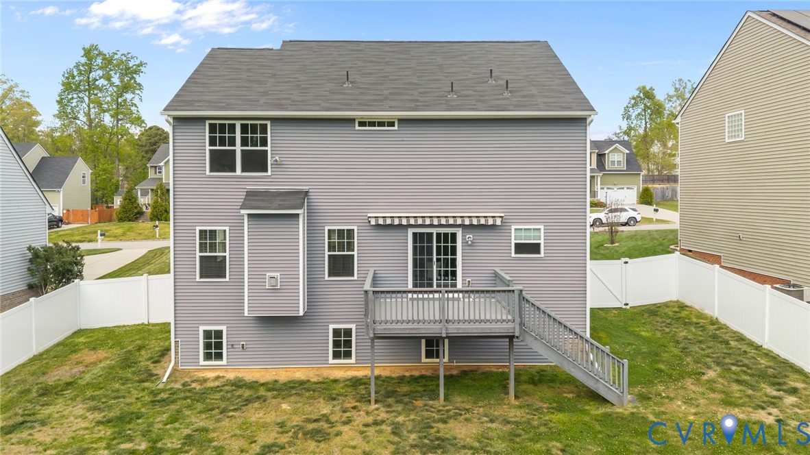 4237 Wells Ridge Court Chester, VA 23831 - Photo 45 of 47 front view of a house with a yard