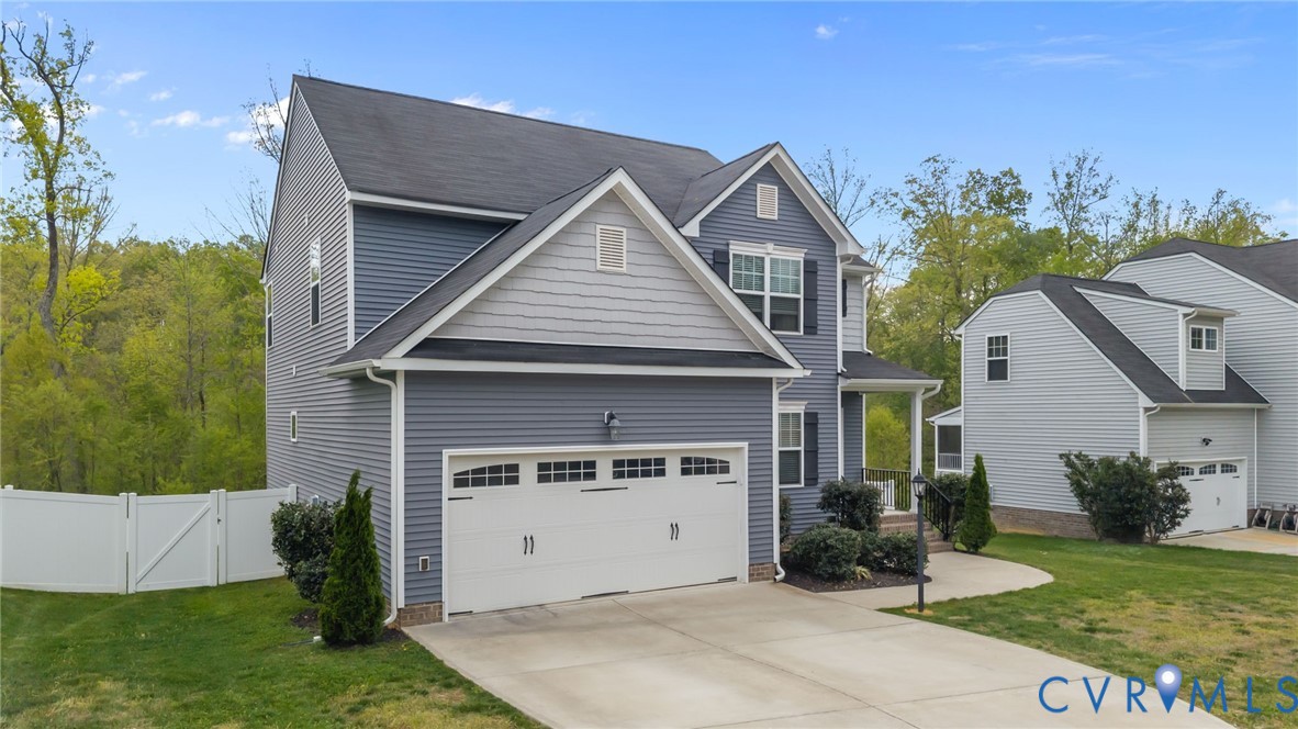 4237 Wells Ridge Court Chester, VA 23831 - Photo 47 of 47 a front view of a house with a yard