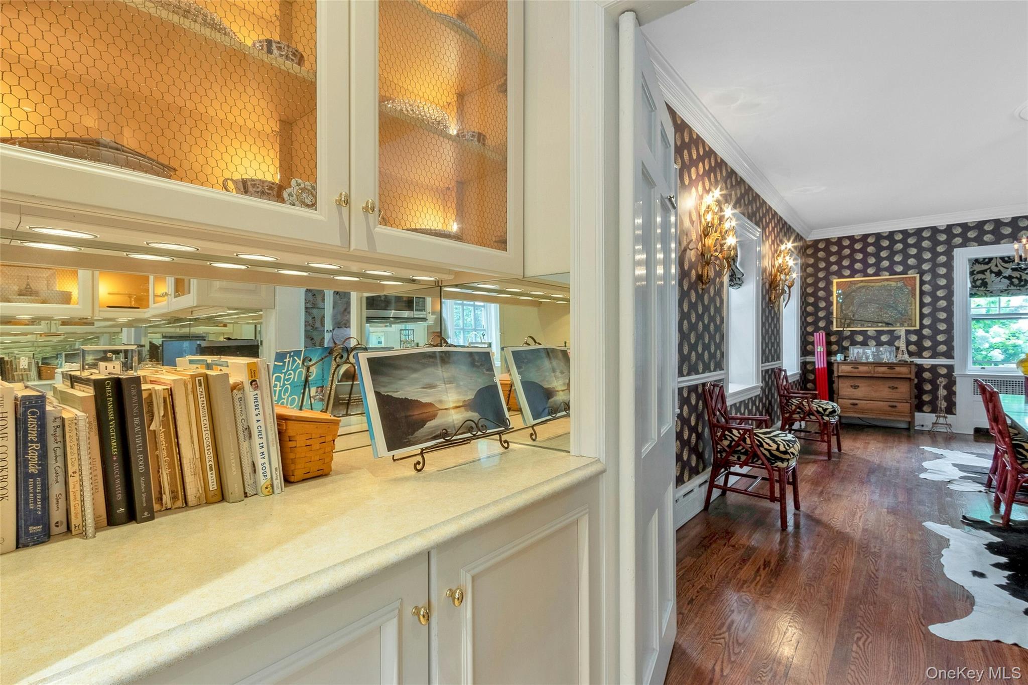 55 Mountain Farm Road Tuxedo Park, NY 10987 - Photo 12 of 42 a view of a living room and dining room