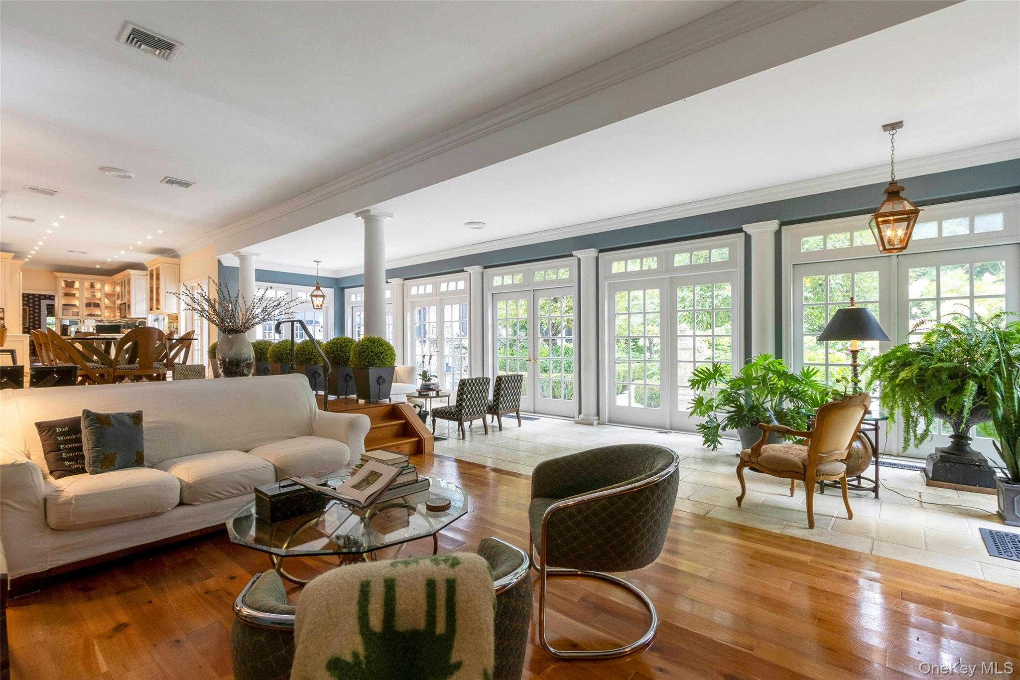 55 Mountain Farm Road Tuxedo Park, NY 10987 - Photo 16 of 42 a living room with furniture and a large window