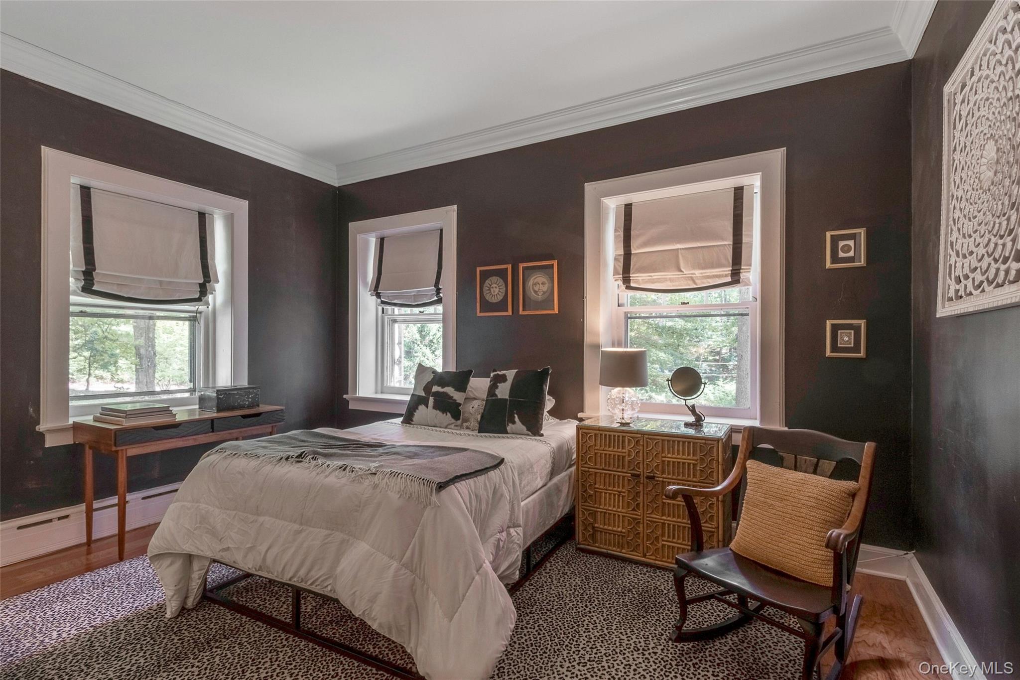 55 Mountain Farm Road Tuxedo Park, NY 10987 - Photo 21 of 42 a bedroom with a bed and a window