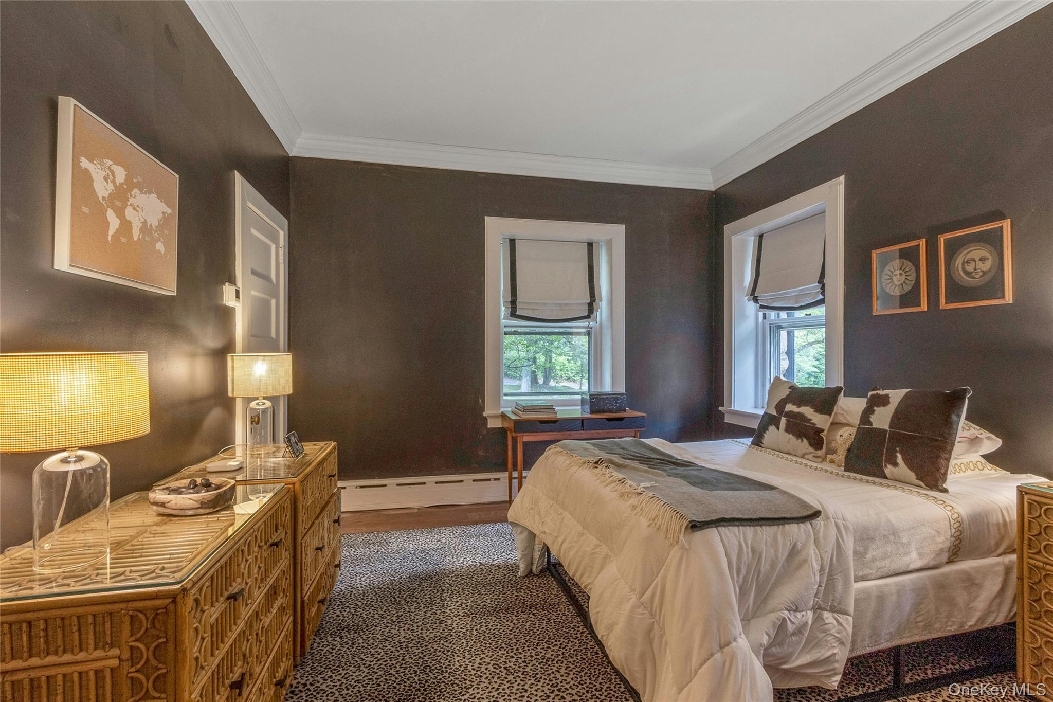 55 Mountain Farm Road Tuxedo Park, NY 10987 - Photo 22 of 42 a bedroom with a bed and a dresser