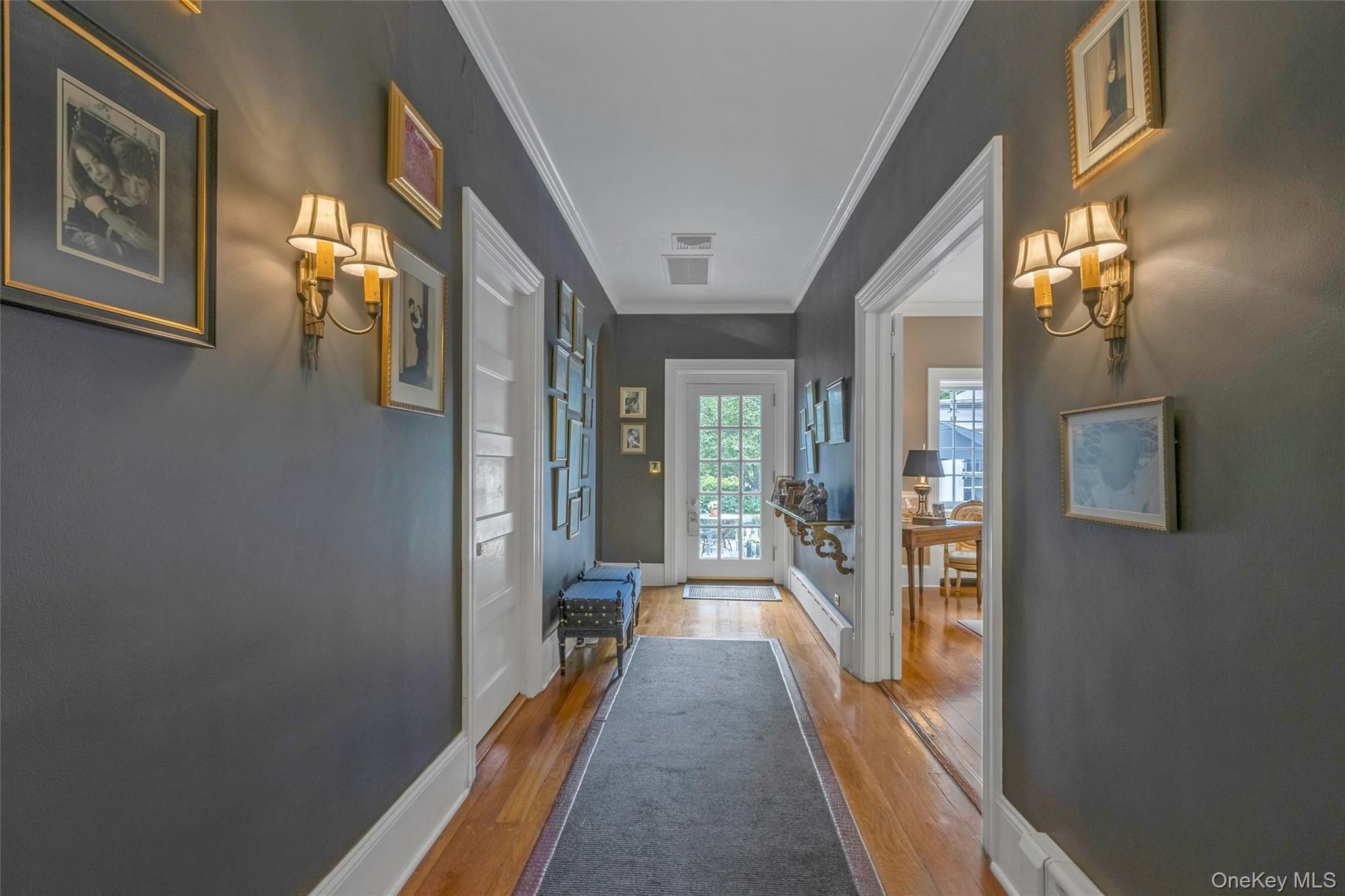 55 Mountain Farm Road Tuxedo Park, NY 10987 - Photo 5 of 42 a view of a hallway with a furniture