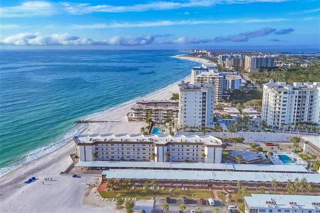a view of a balcony with city view