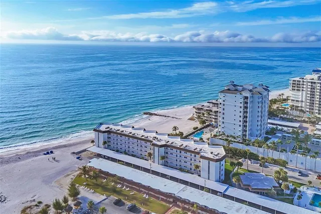 a view of terrace with wooden floor