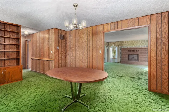 a view of a interior in a room