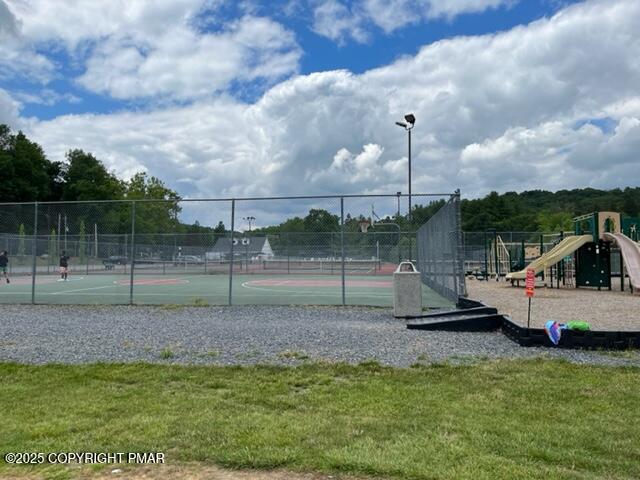 2196 Scarborough Way Bushkill, PA 18324 - Photo 46 of 58 a view of a house with a park