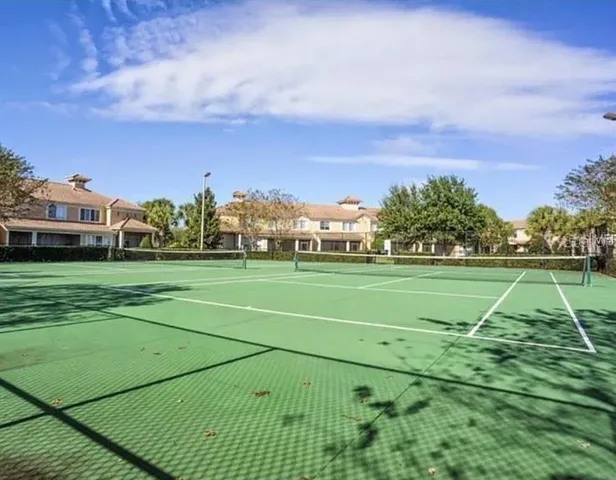 a view of a basketball court