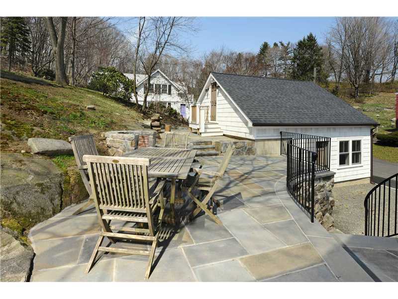 226 Valley Road Cos Cob, CT 06807 - Photo 15 of 17 a view of a patio with wooden floor