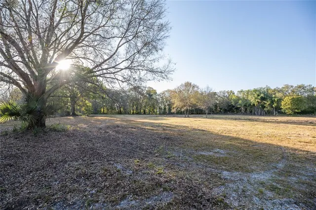 a view of outdoor space with deck and yard