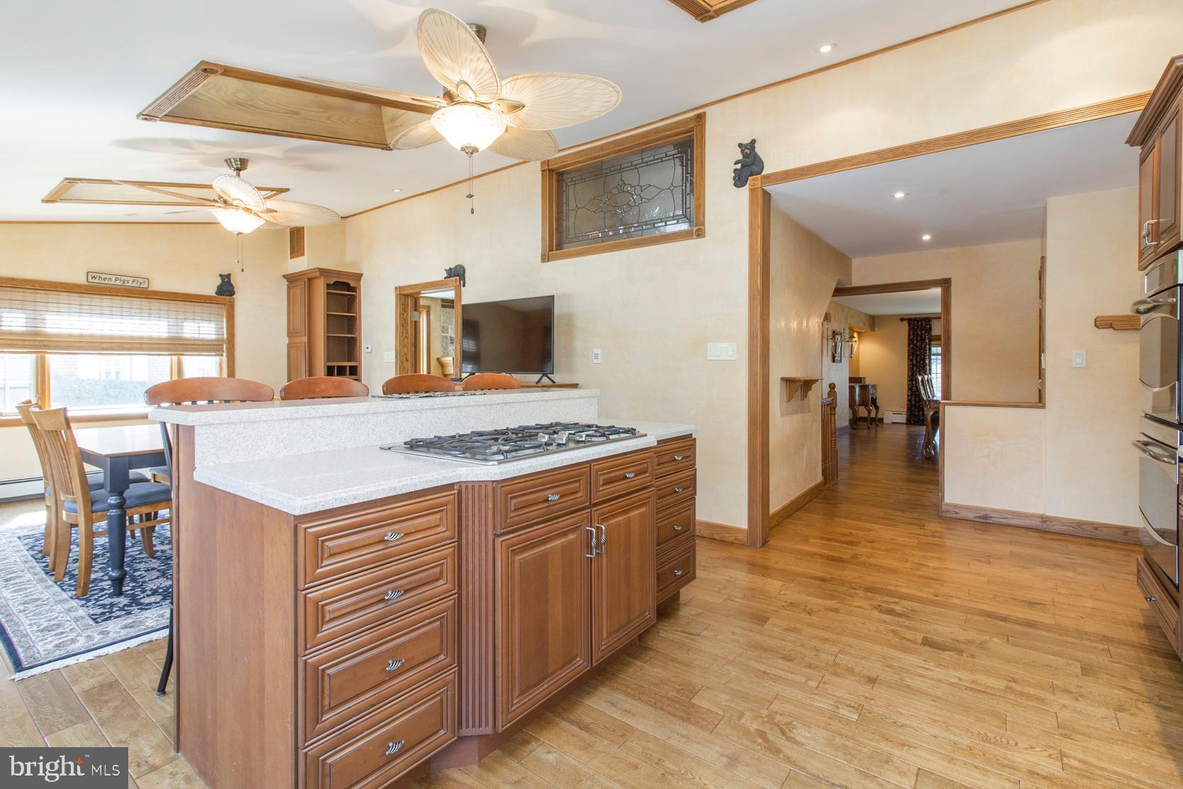 309 Valley Road Havertown, PA 19083 - Photo 7 of 26 Beautiful cabinetry and breakfast bar