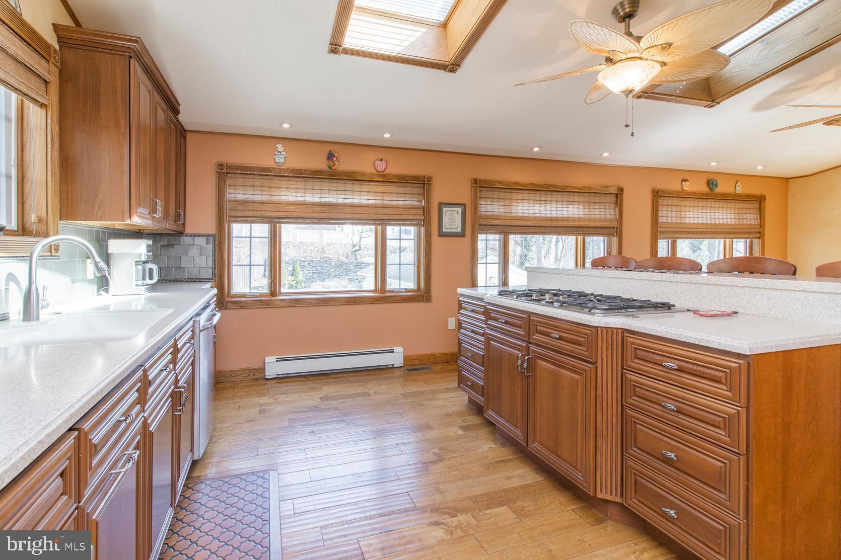 309 Valley Road Havertown, PA 19083 - Photo 8 of 26 Kitchen with island cooktop