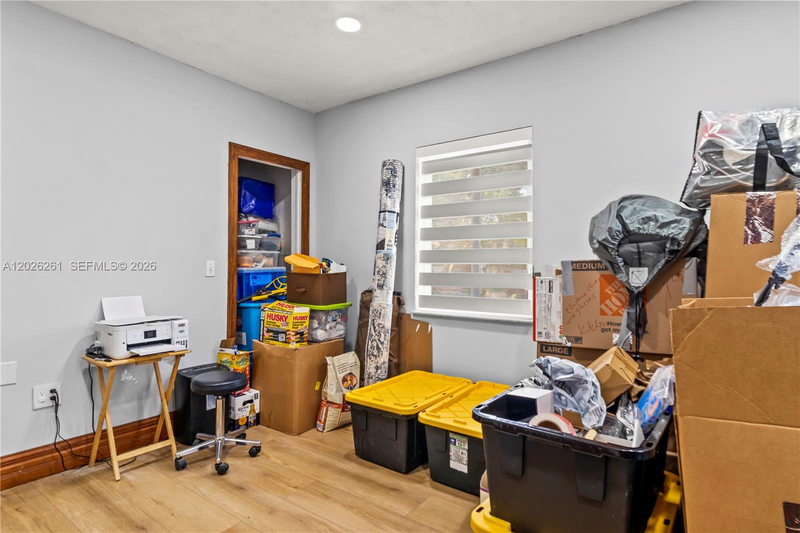 6250 Southwest 20th Terrace Miami, FL 33155 - Photo 17 of 42 a room with furniture and wooden floor