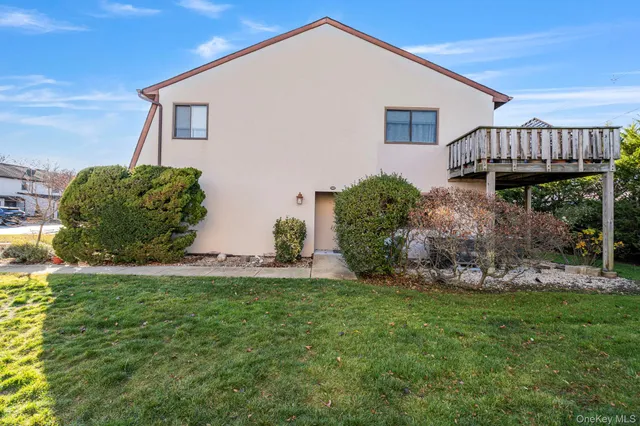 a view of an ocean and a building