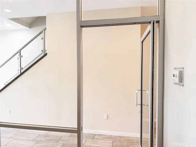 a view of front door