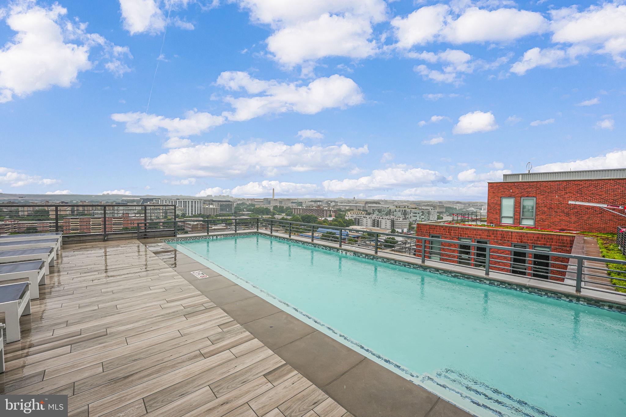 1211 Van Street Southeast, Unit 601 Washington, DC 20003 - Photo 14 of 17 Rooftop Pool