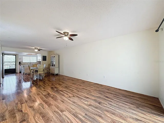 a view of livingroom with furniture and wooden floor