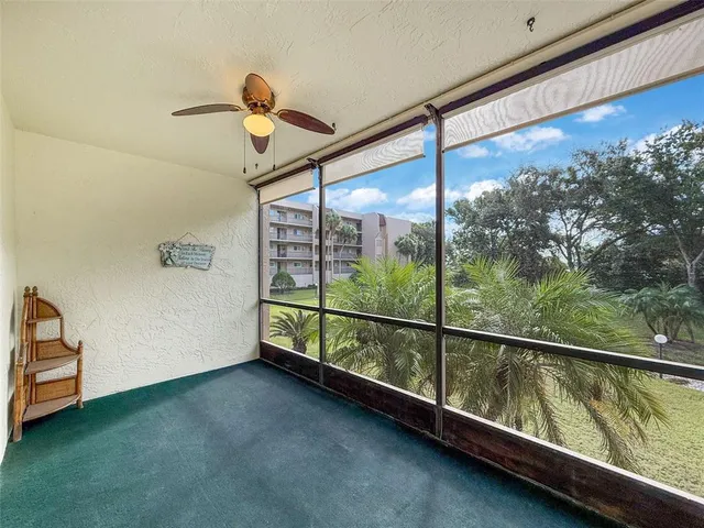 a view of a room with sliding door