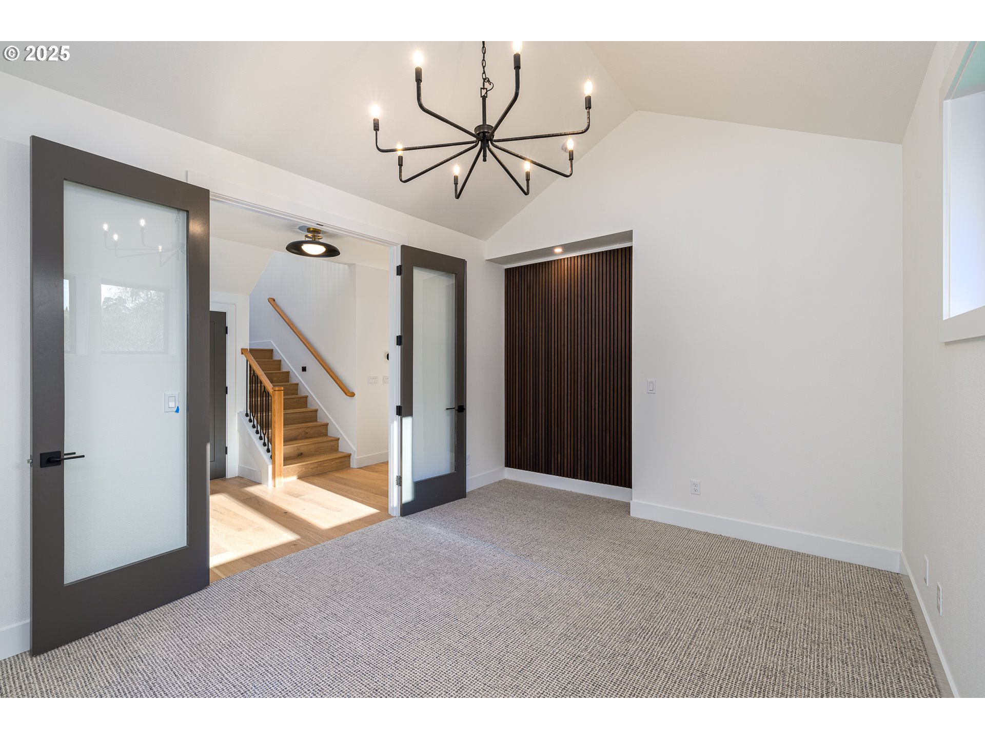 1855 Cloverleaf Road Lake Oswego, OR 97034 - Photo 18 of 34 a view interior of a house with wooden floor windows and stairs