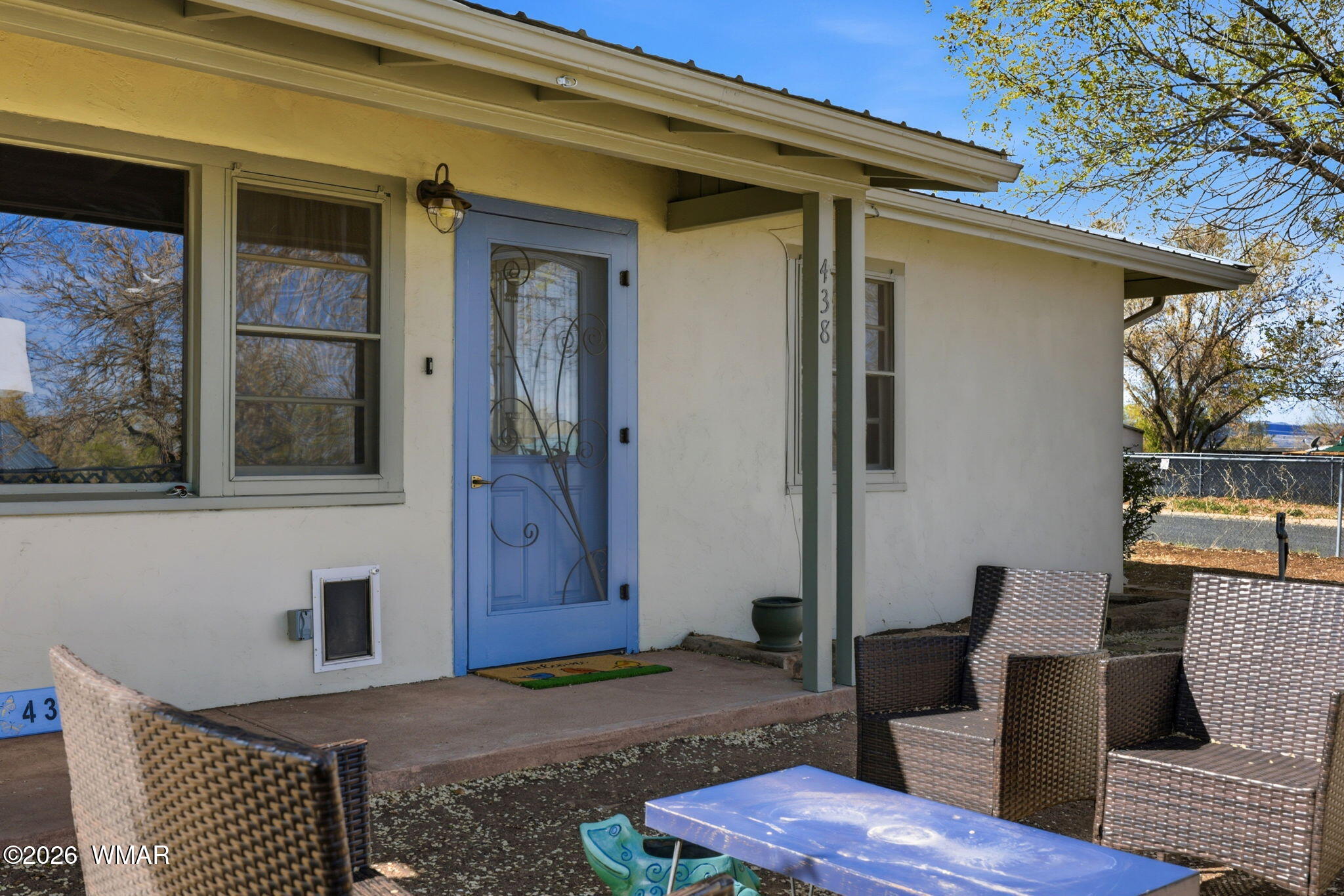 438 East Yaqui Street Springerville, AZ 85938 - Photo 6 of 31 a view of front door and porch
