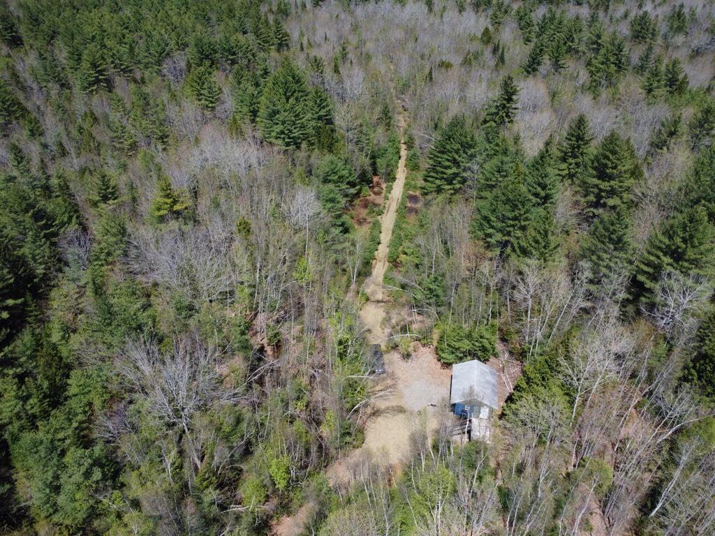 170 Pine Road Greenbush, ME 04418 - Photo 3 of 21 arial of road and camp
