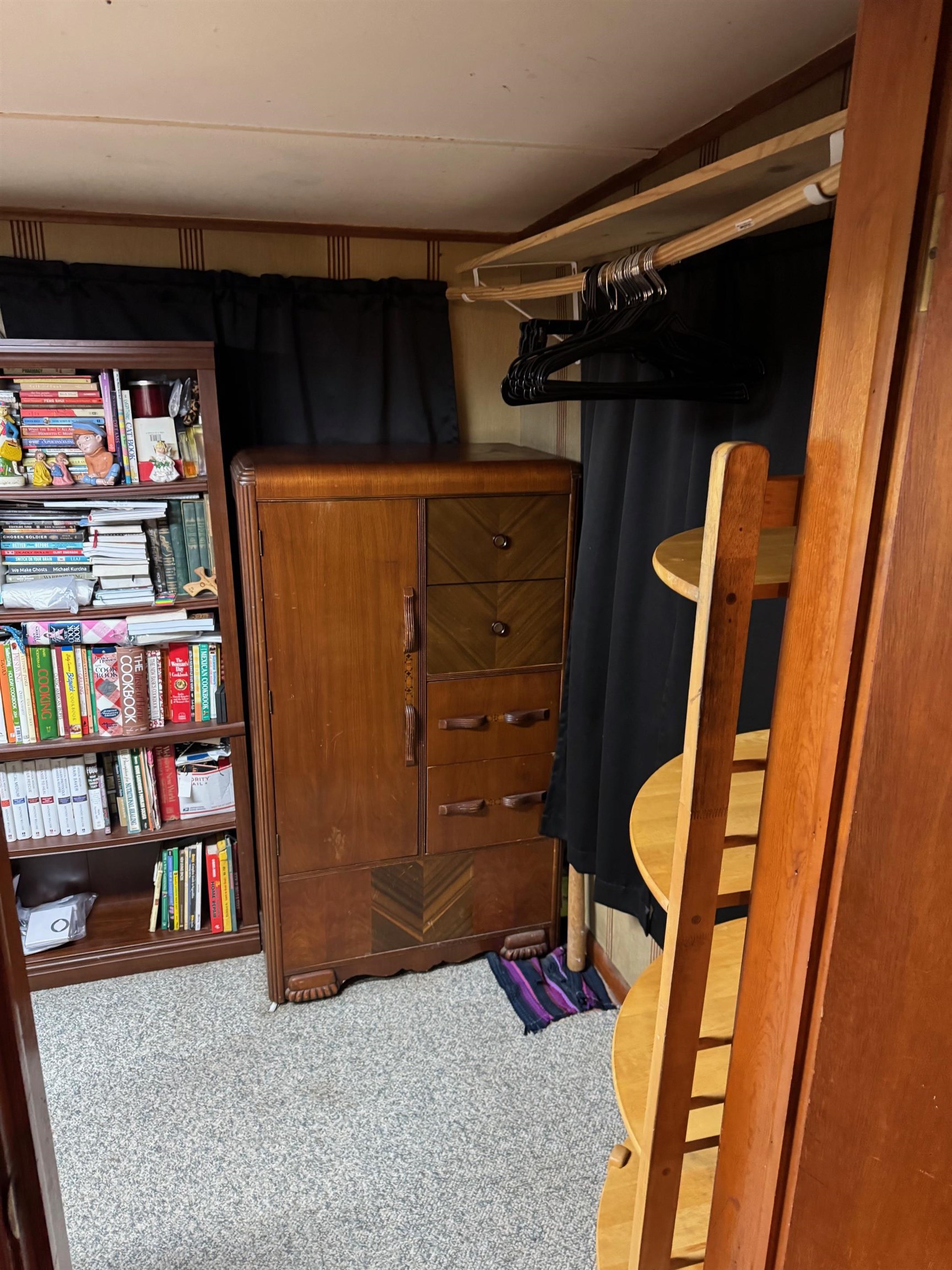 1977 # 11 N 3103 Roads Ottawa, IL 61350 - Photo 12 of 12 a view of walk in closet with clothes and shoes