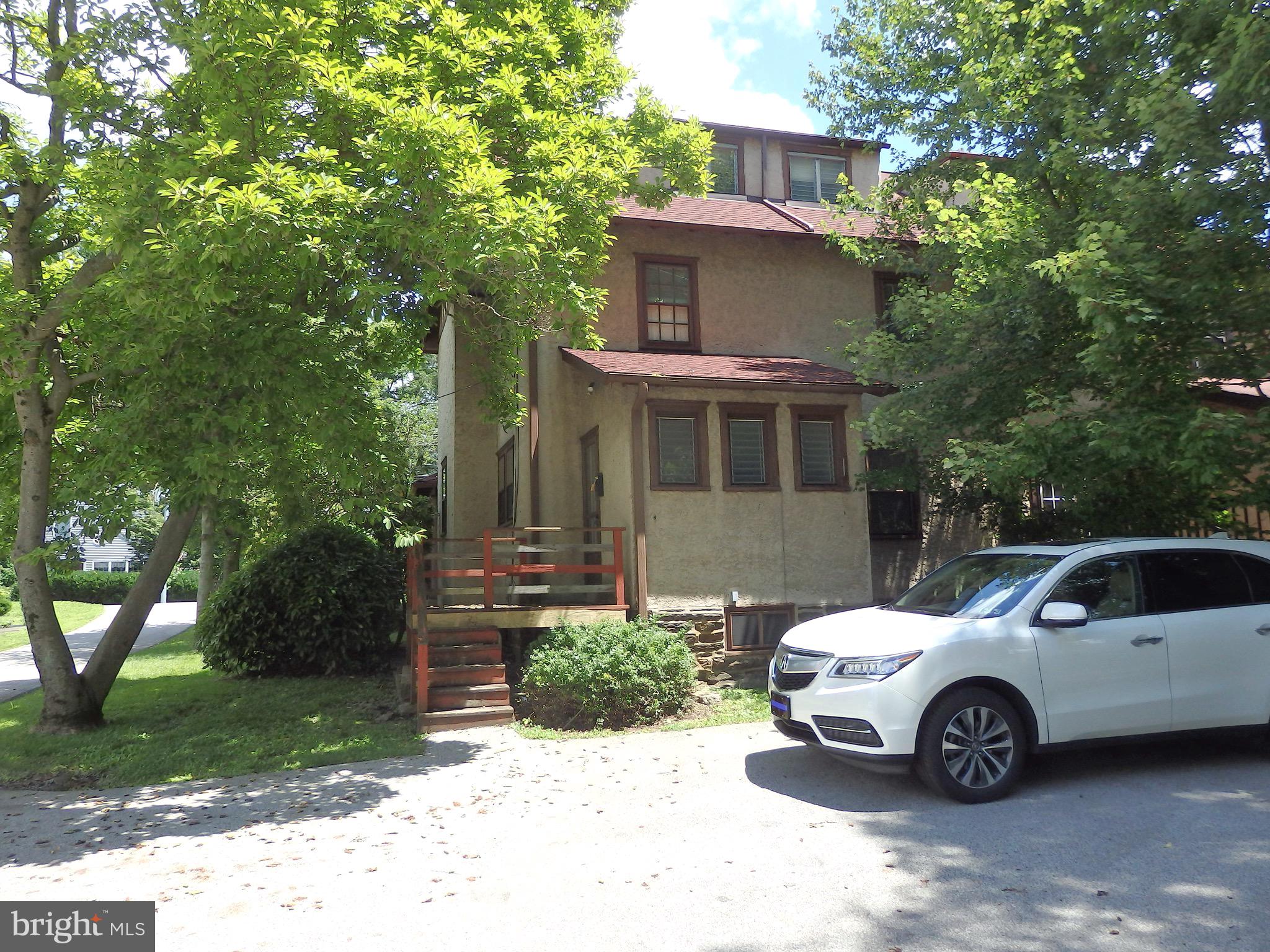 2918 Haverford Road Ardmore, PA 19003 - Photo 6 of 26 Rear Exterior with Driveway Parking
