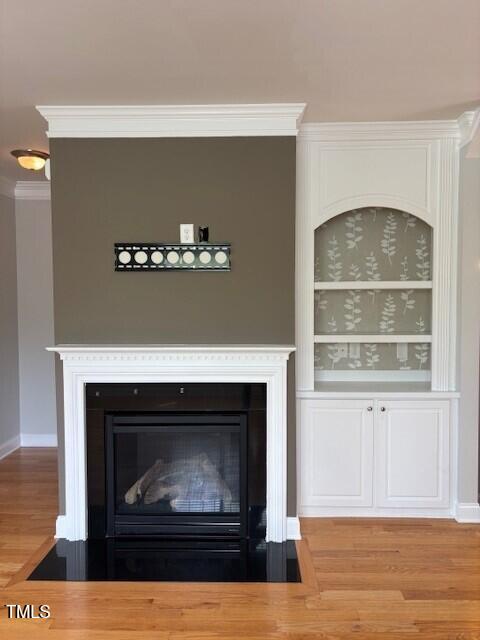 200 Presenteer Trail Apex, NC 27539 - Photo 8 of 17 a living room with a fireplace