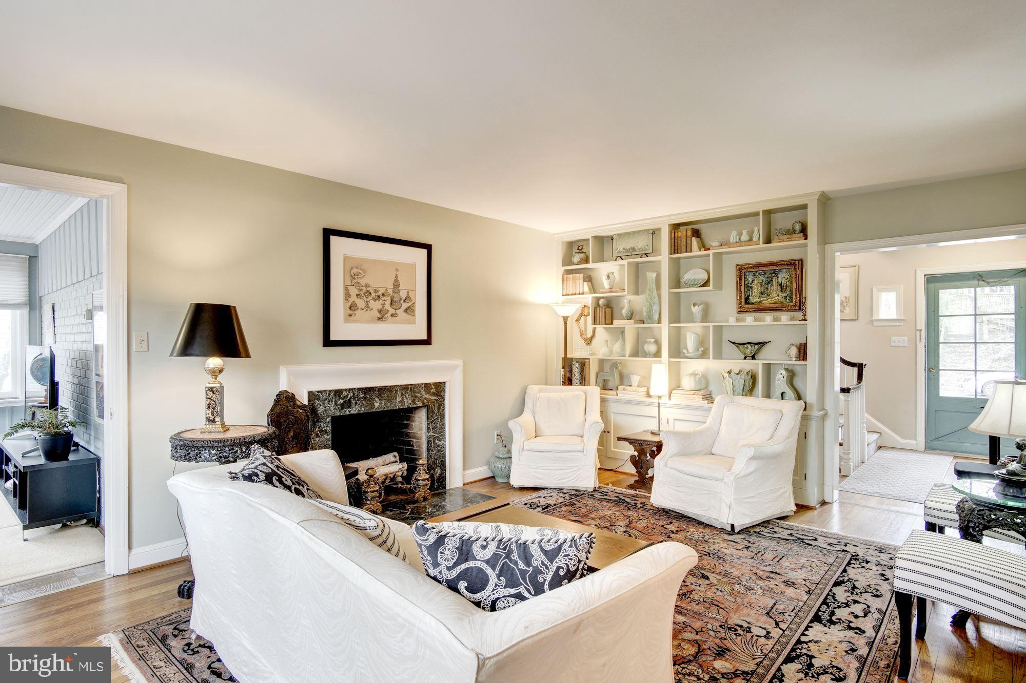 2833 29th Place Northwest Washington, DC 20008 - Photo 11 of 42 Views to the Den and the Foyer