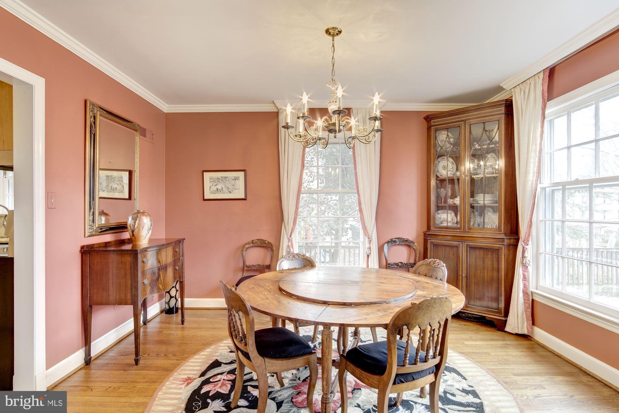 2833 29th Place Northwest Washington, DC 20008 - Photo 15 of 42 Generous Dining Room