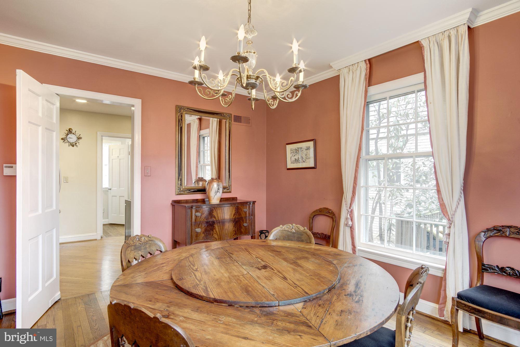 2833 29th Place Northwest Washington, DC 20008 - Photo 16 of 42 View to the Kitchen