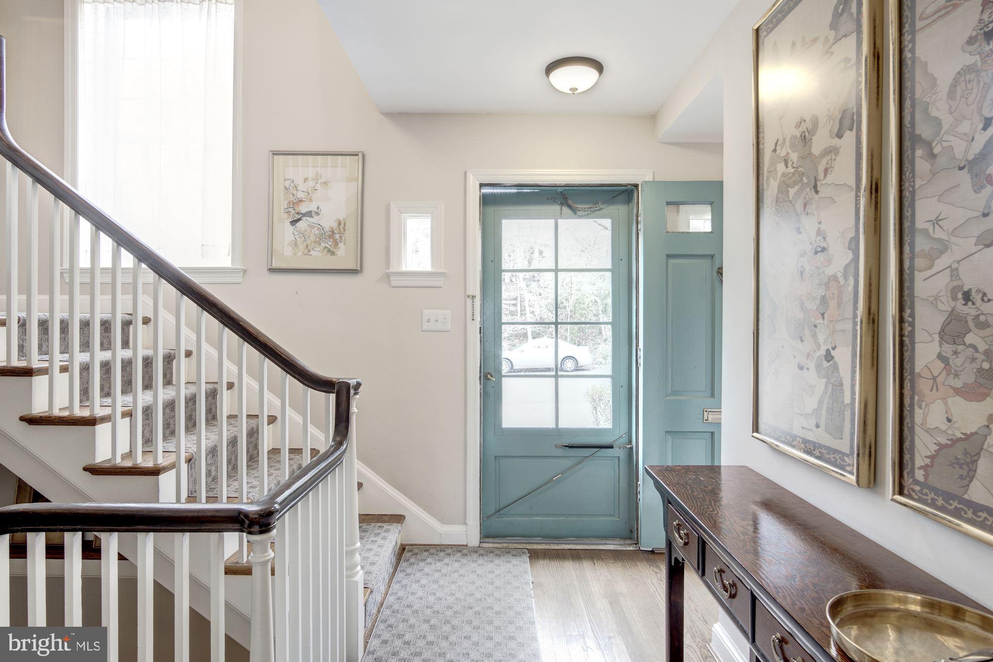 2833 29th Place Northwest Washington, DC 20008 - Photo 5 of 42 Entry Foyer with Coat Closet
