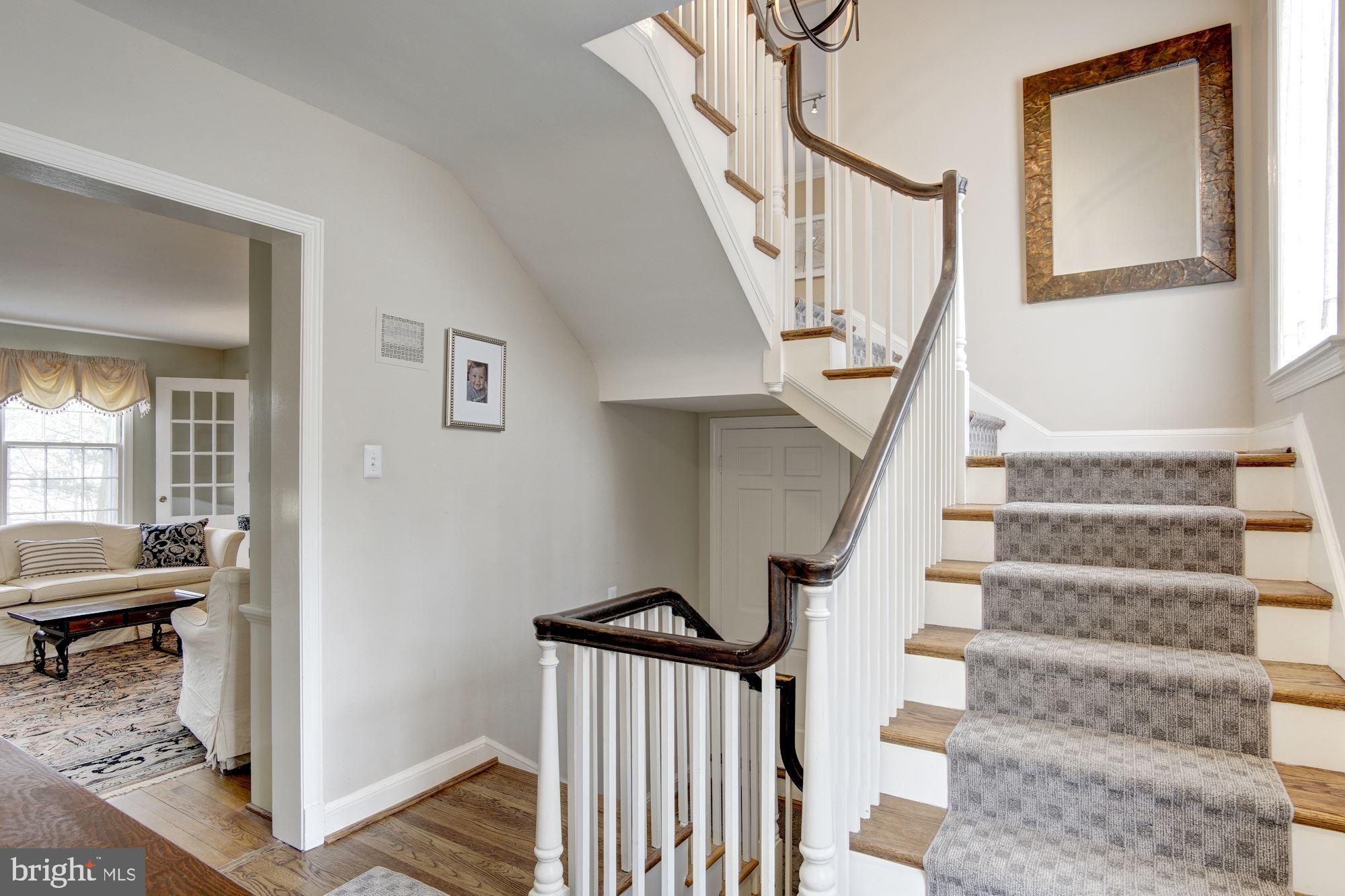 2833 29th Place Northwest Washington, DC 20008 - Photo 6 of 42 Beautiful Open Stairwell