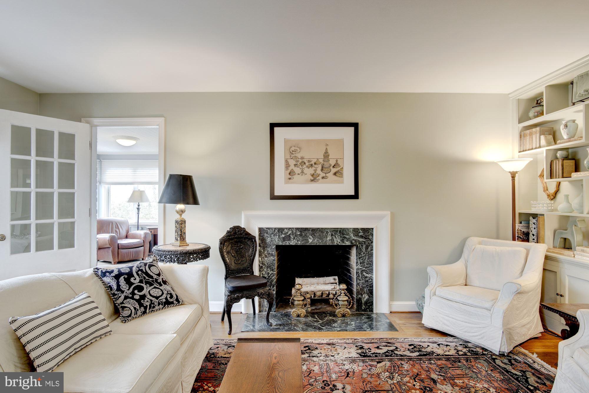 2833 29th Place Northwest Washington, DC 20008 - Photo 9 of 42 Wood-Burning Fireplace