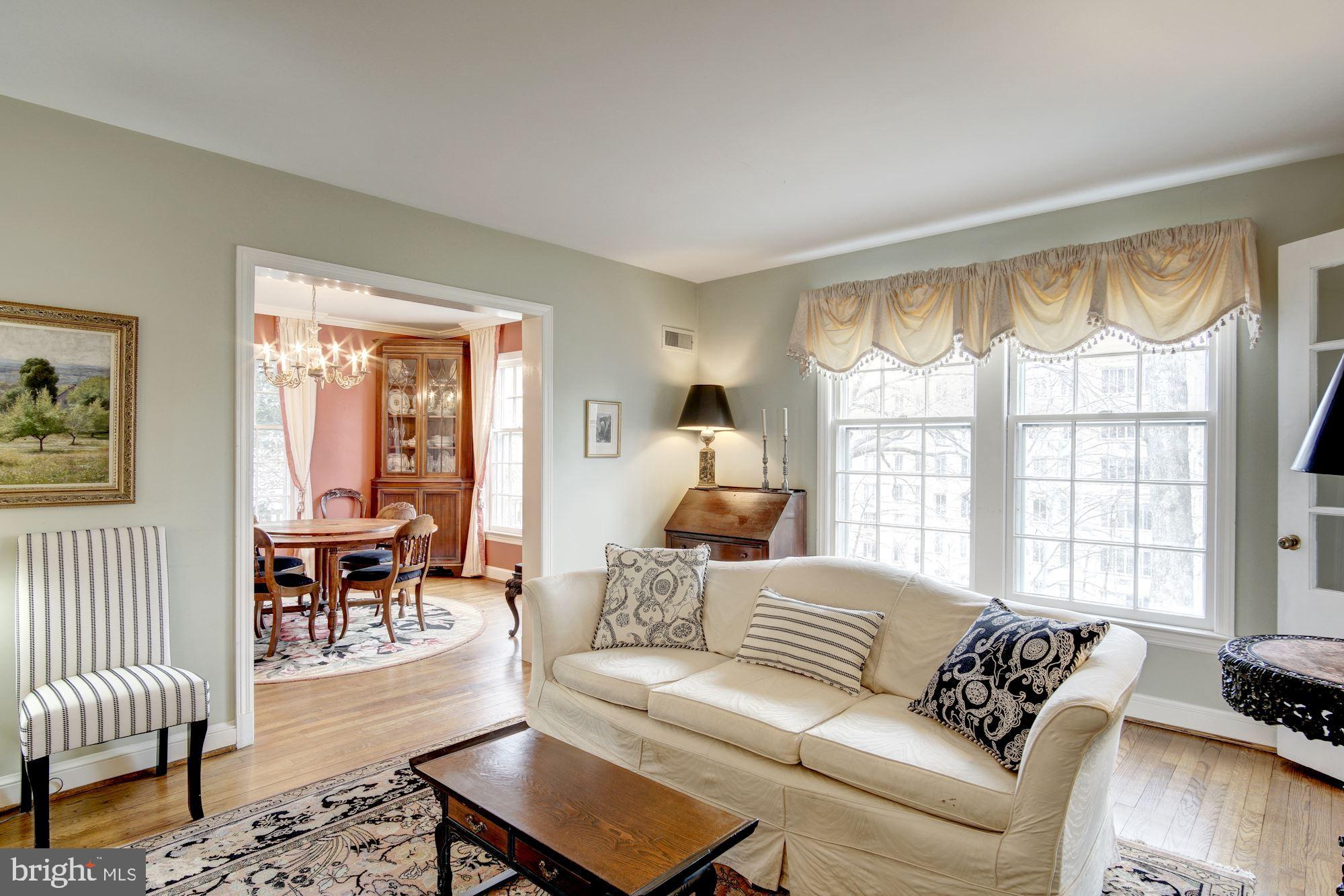 2833 29th Place Northwest Washington, DC 20008 - Photo 10 of 42 Large Windows Flood the House with Light