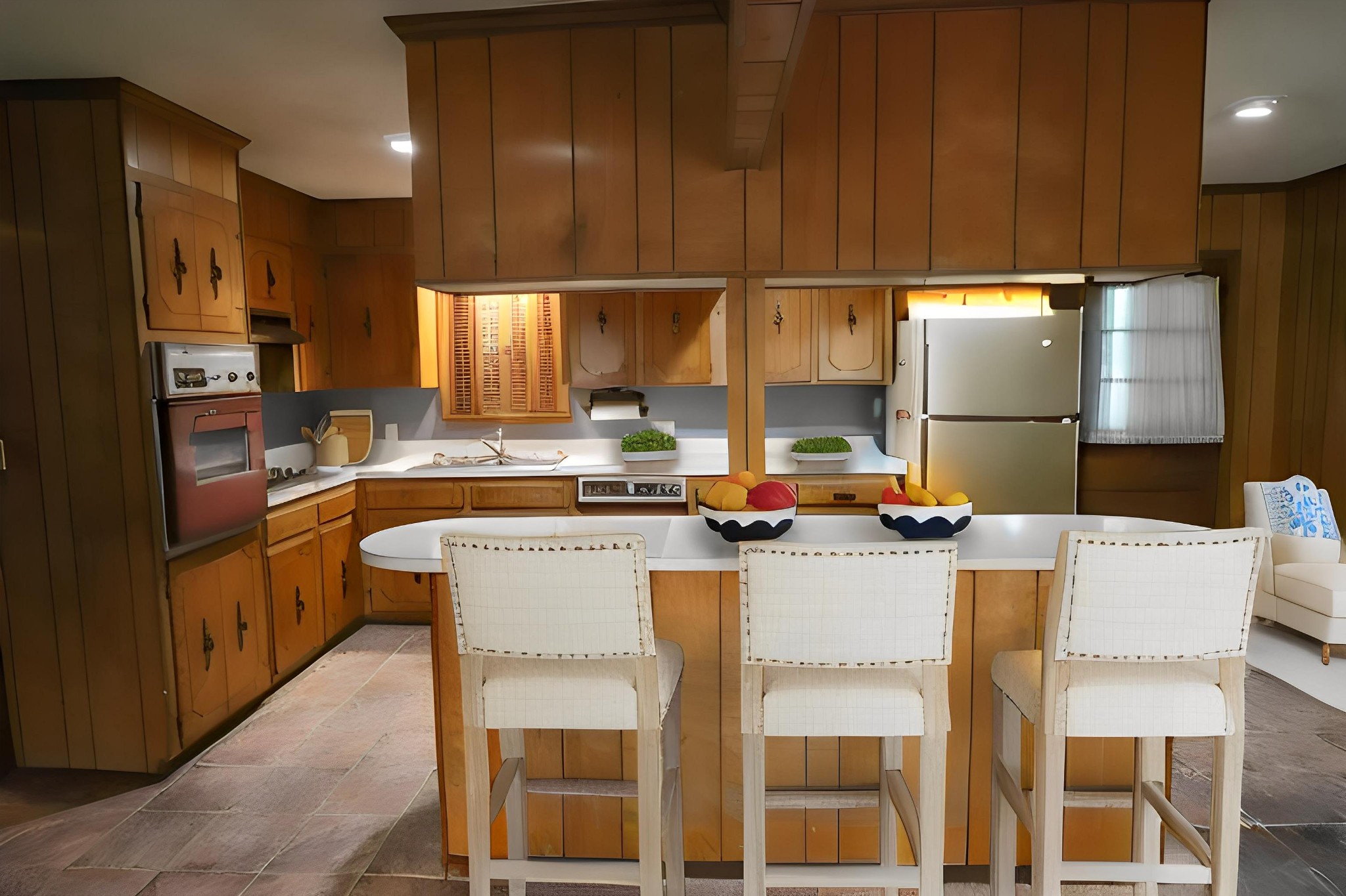 533 Best Street Ripley, TN 38063 - Photo 21 of 27 a kitchen with a table chairs refrigerator and cabinets