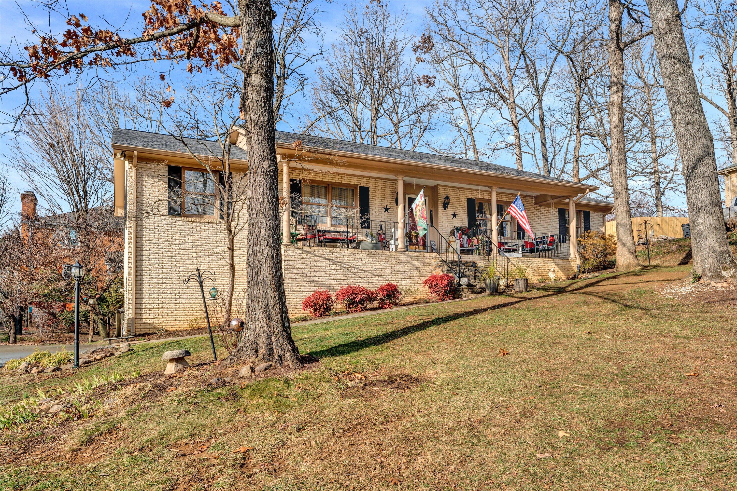87 Queen Regent Court Blue Ridge, VA 24064 - Photo 2 of 38 a front view of a house with garden