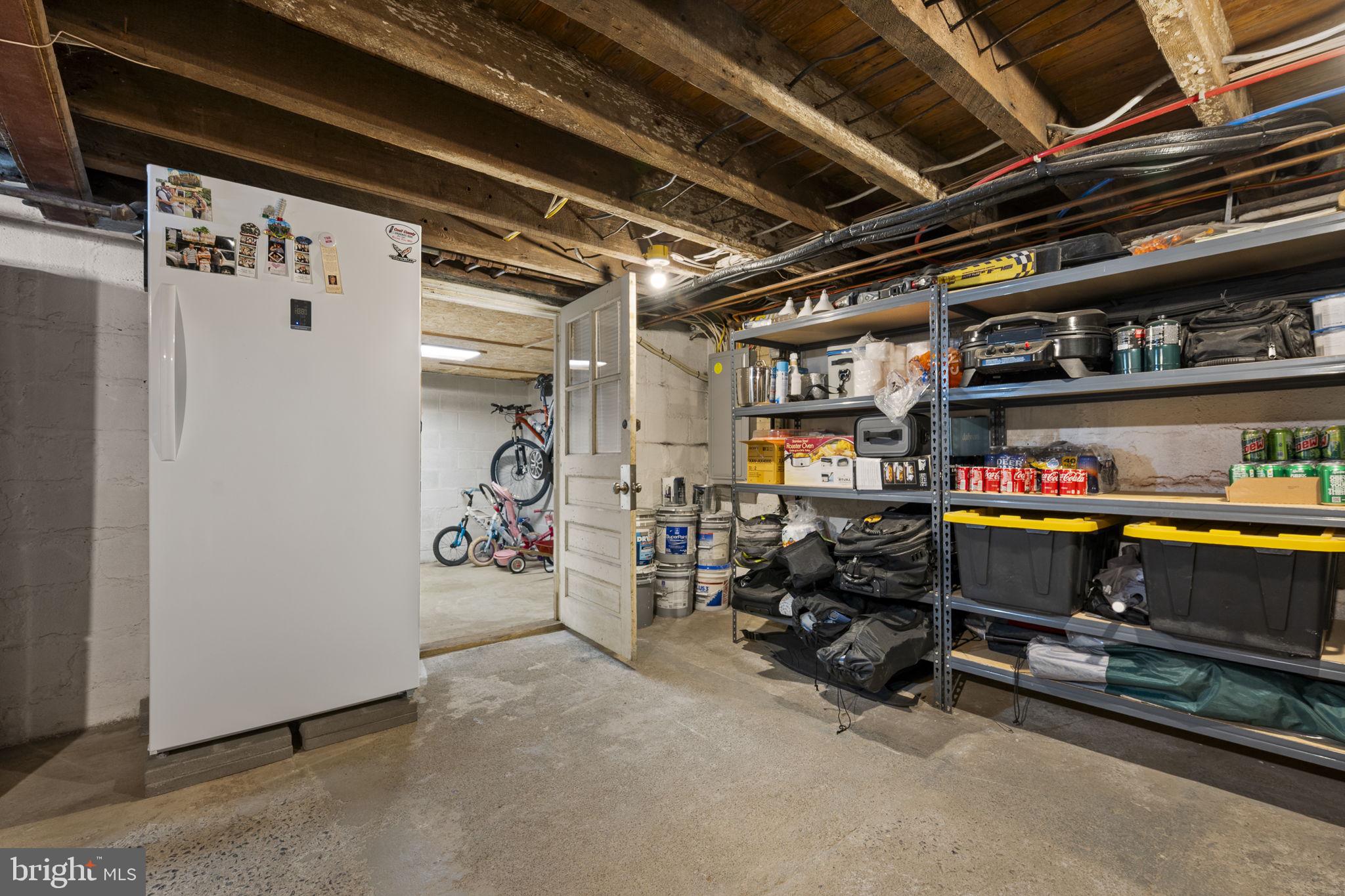 111 Garfield Road Leesport, PA 19533 - Photo 36 of 46 Spacious basement with organized storage.