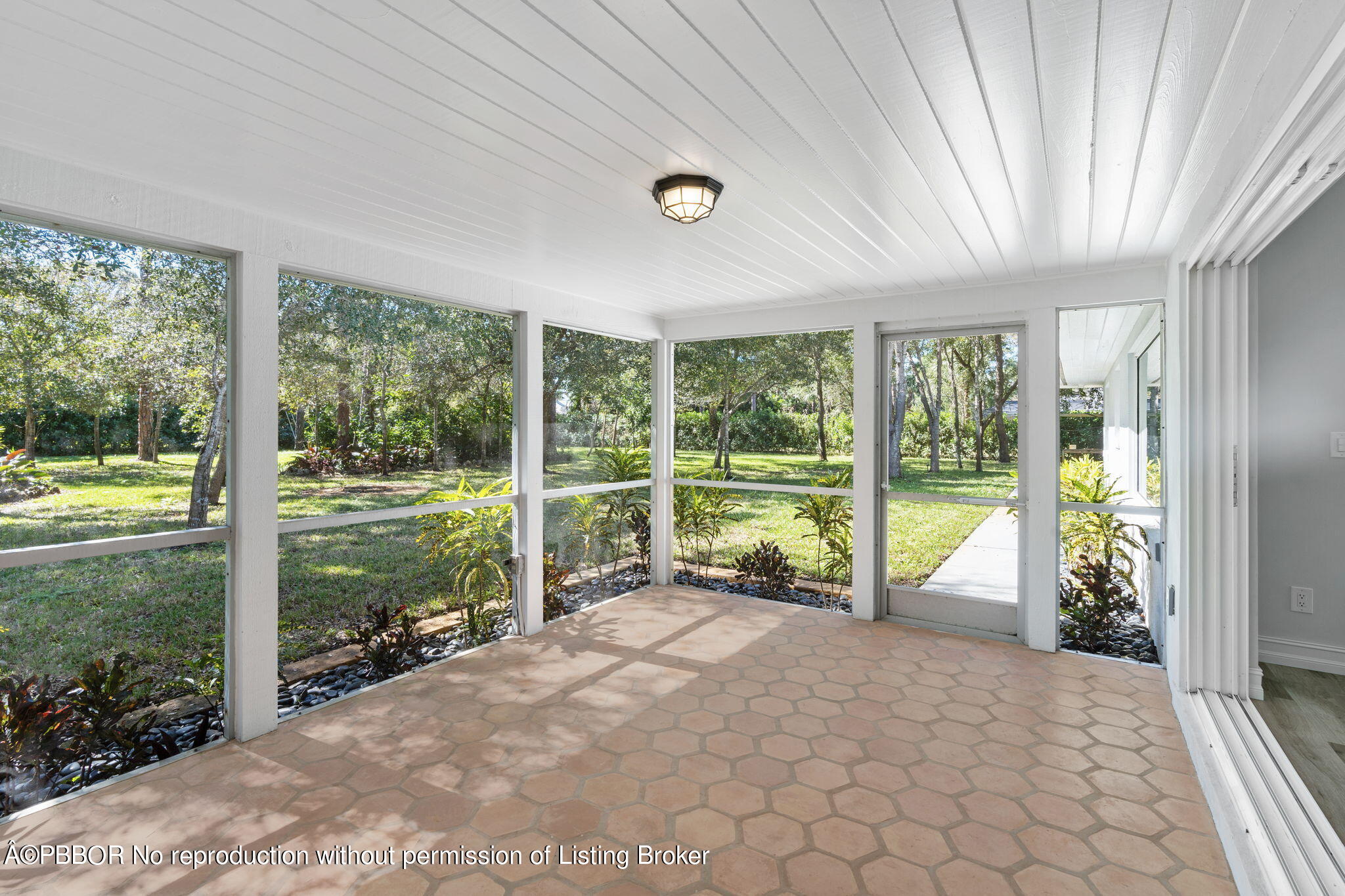 5608 Old Fort Jupiter Road Jupiter, FL 33458 - Photo 34 of 59 a view of a garden from a windows