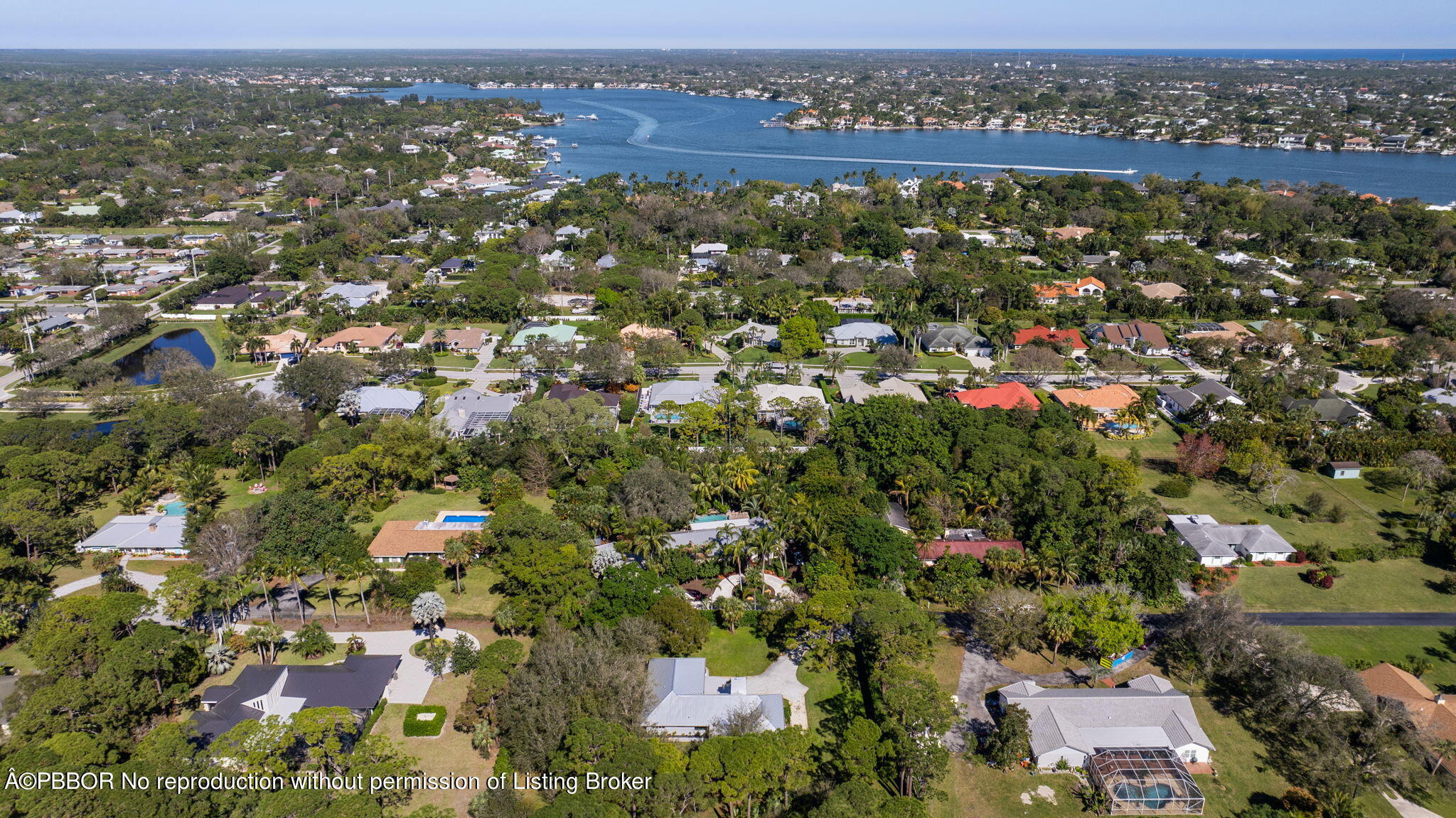 5608 Old Fort Jupiter Road Jupiter, FL 33458 - Photo 52 of 59 an aerial view of a city with lots of residential buildings