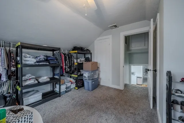 a view of a storage & utility room