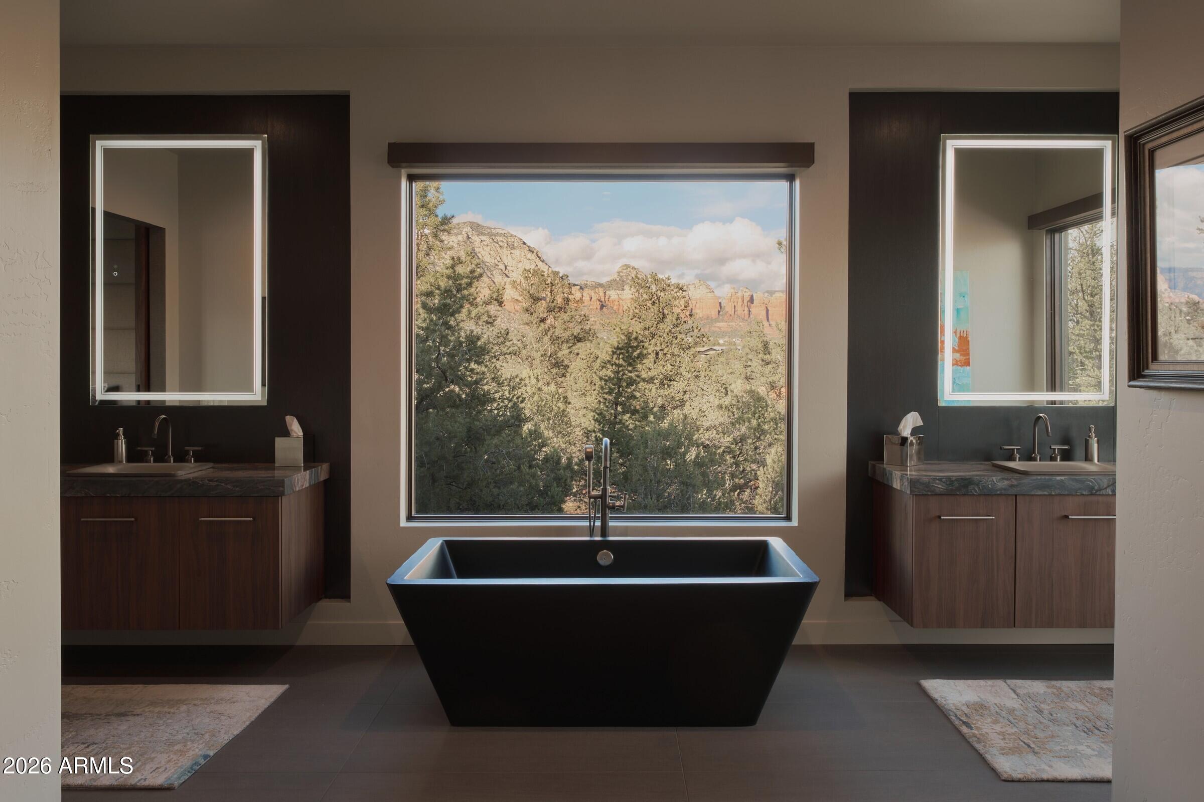 2925 Red Hawk Lane Sedona, AZ 86336 - Photo 18 of 35 a living room with furniture and a window