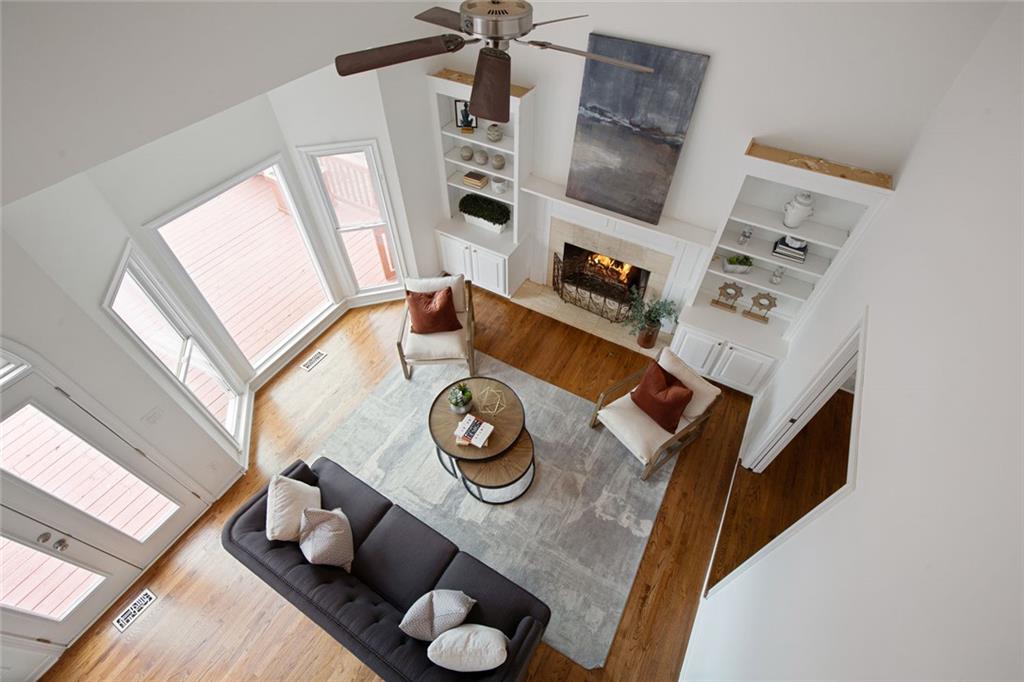 715 Winterwind Way Roswell, GA 30075 - Photo 14 of 83 a view of living room with furniture and a window