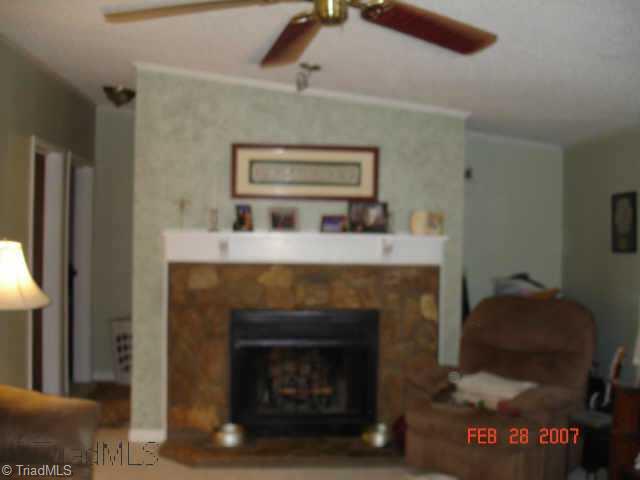 4880 Poplar Ridge Road Trinity, NC 27370 - Photo 4 of 4 Other. Living room with fireplace