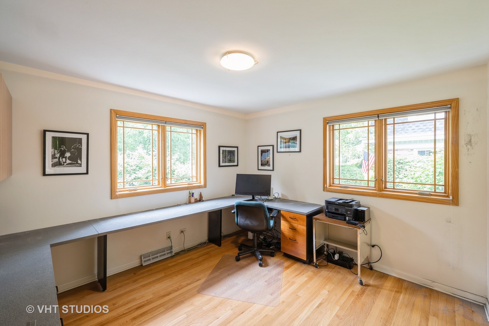 855 Beverly Place Lake Forest, IL 60045 - Photo 12 of 21 a view of a workspace with furniture and a window