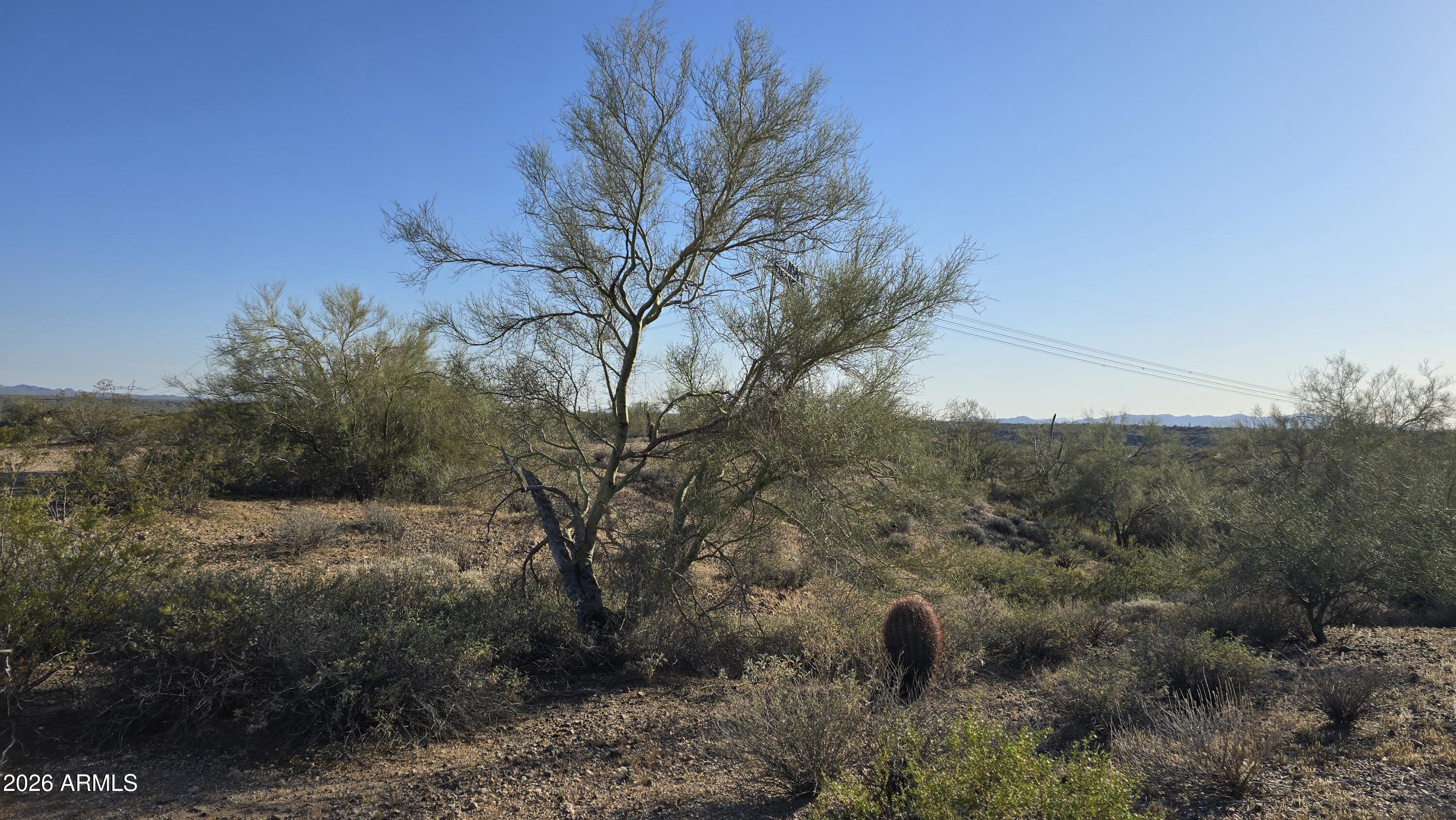 280-xx West Dove Valley Road, Unit 6 PARCELS Wittmann, AZ 85361 - Photo 19 of 25 a backyard of a house with lots of green space