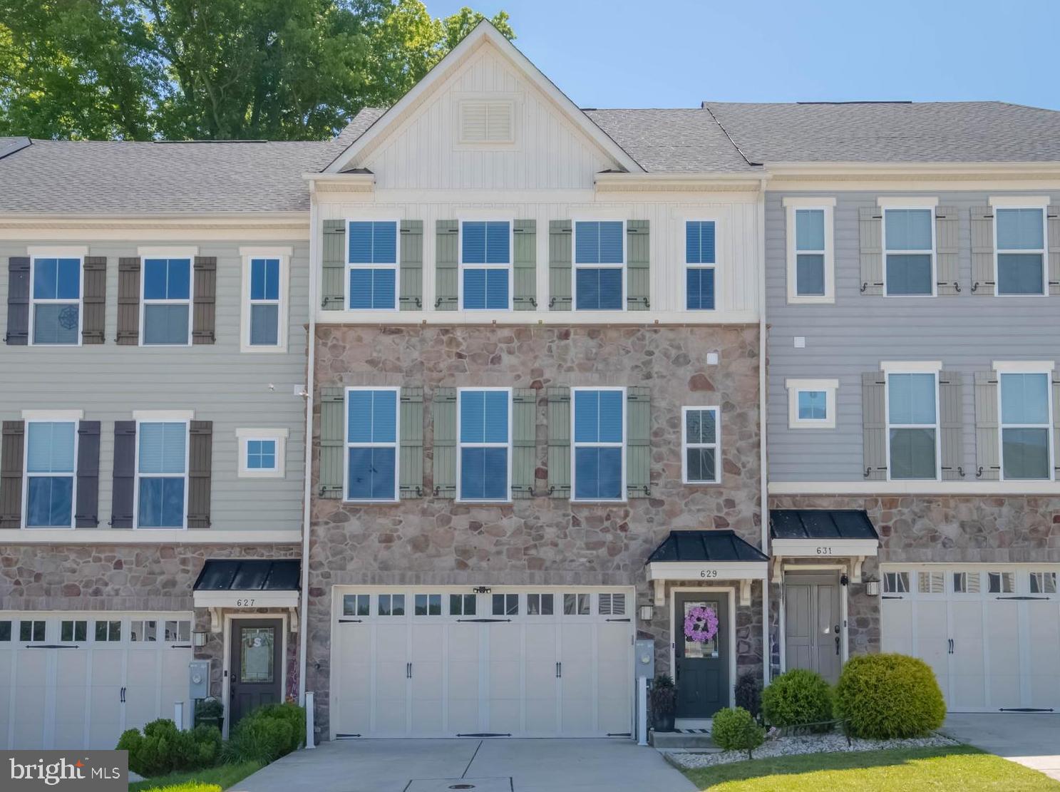 629 Buggy Ride Road Bel Air, MD 21014 - Photo 2 of 40 a front view of residential houses